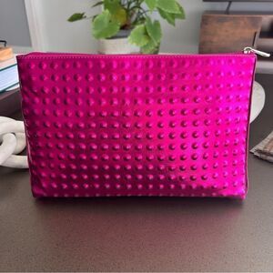GEAR Vibrant Pink Textured 80’s Classic Dylan Clutch